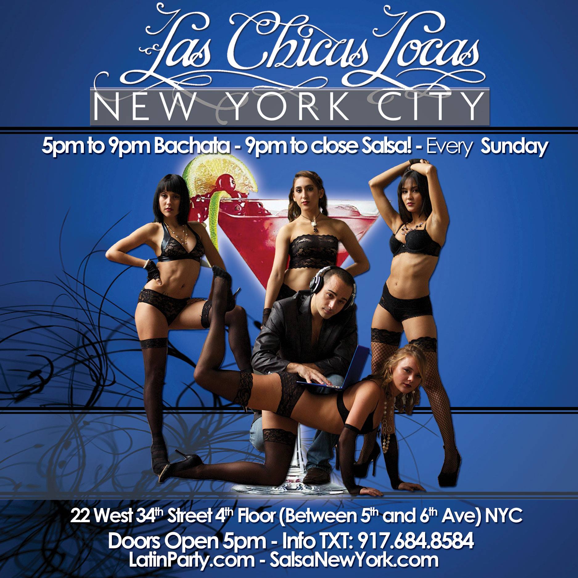 Las Chicas Locas Sundays - Salsa & Bachata