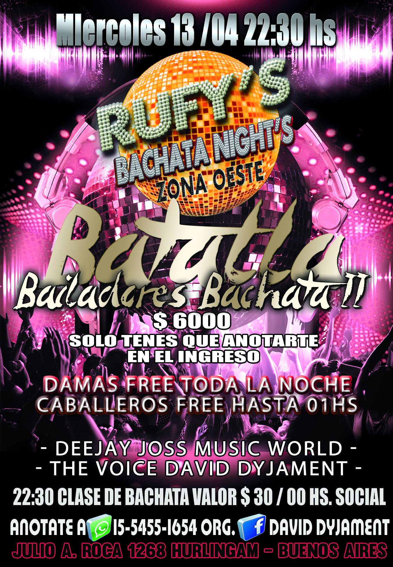 Rufys Bachata Nights Miercoles Explosivo