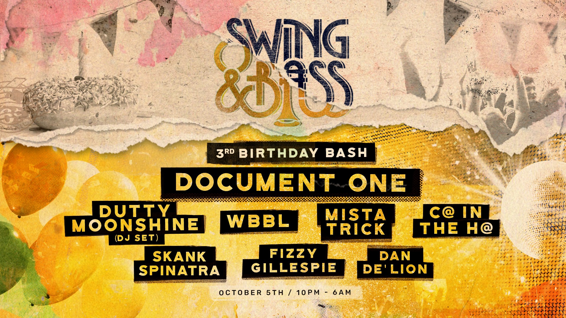 Swing & Bass: 3rd Birthday Bash!