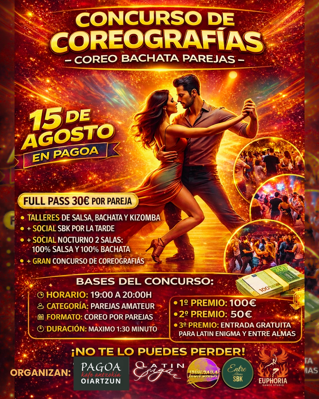 CONCURSO DE COREOGRAFIAS EN PAREJA BACHATA