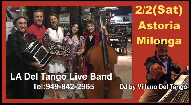 2 2(Sat) Astoria Live Band Milonga