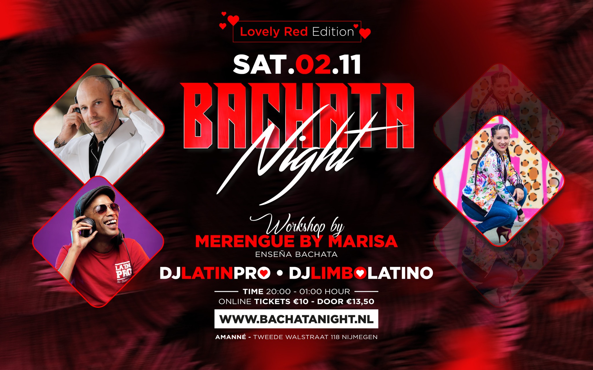 BACHATA NIGHT • Lovely Red Edition