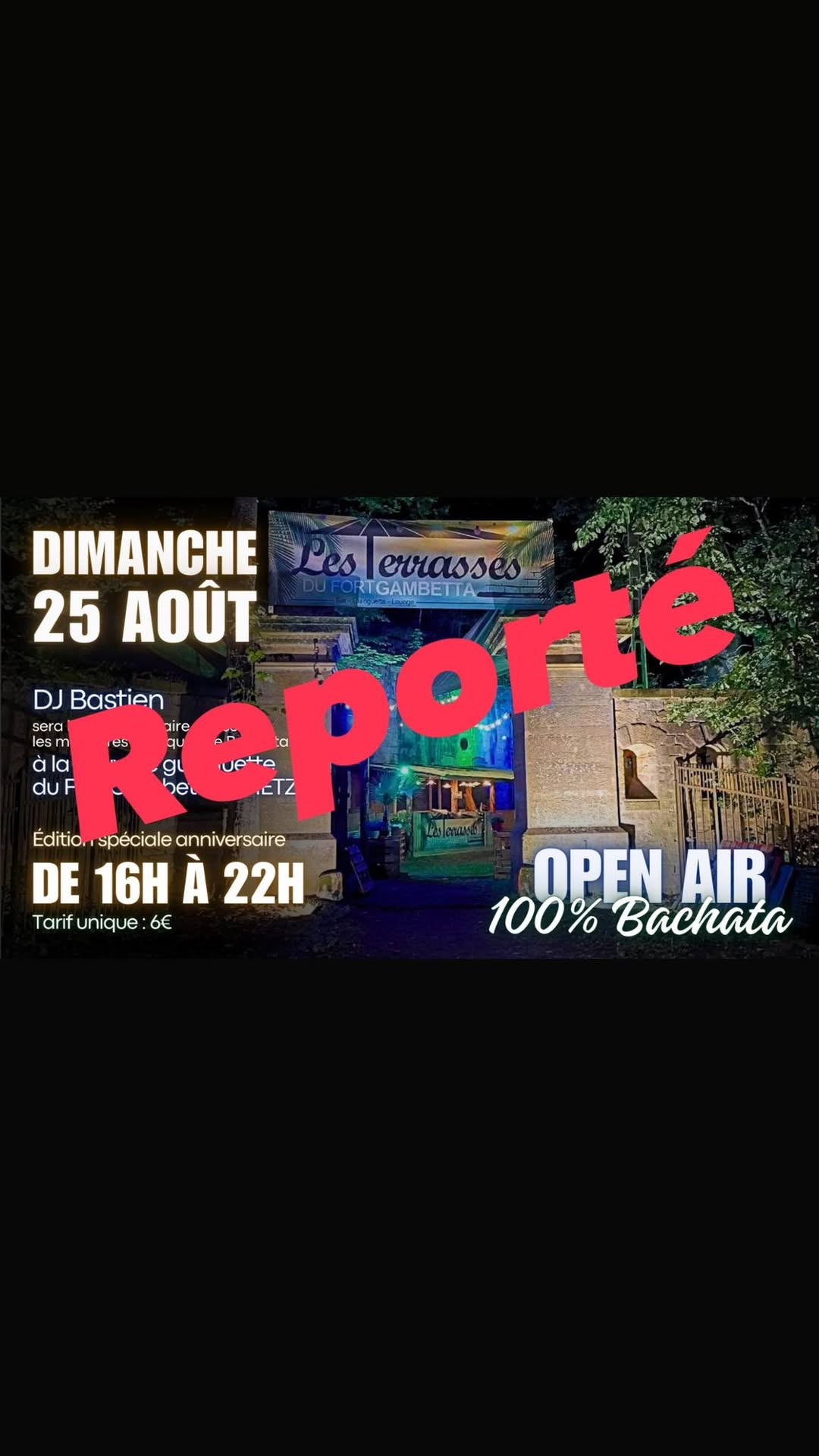100% Bachata au Fort Gambetta