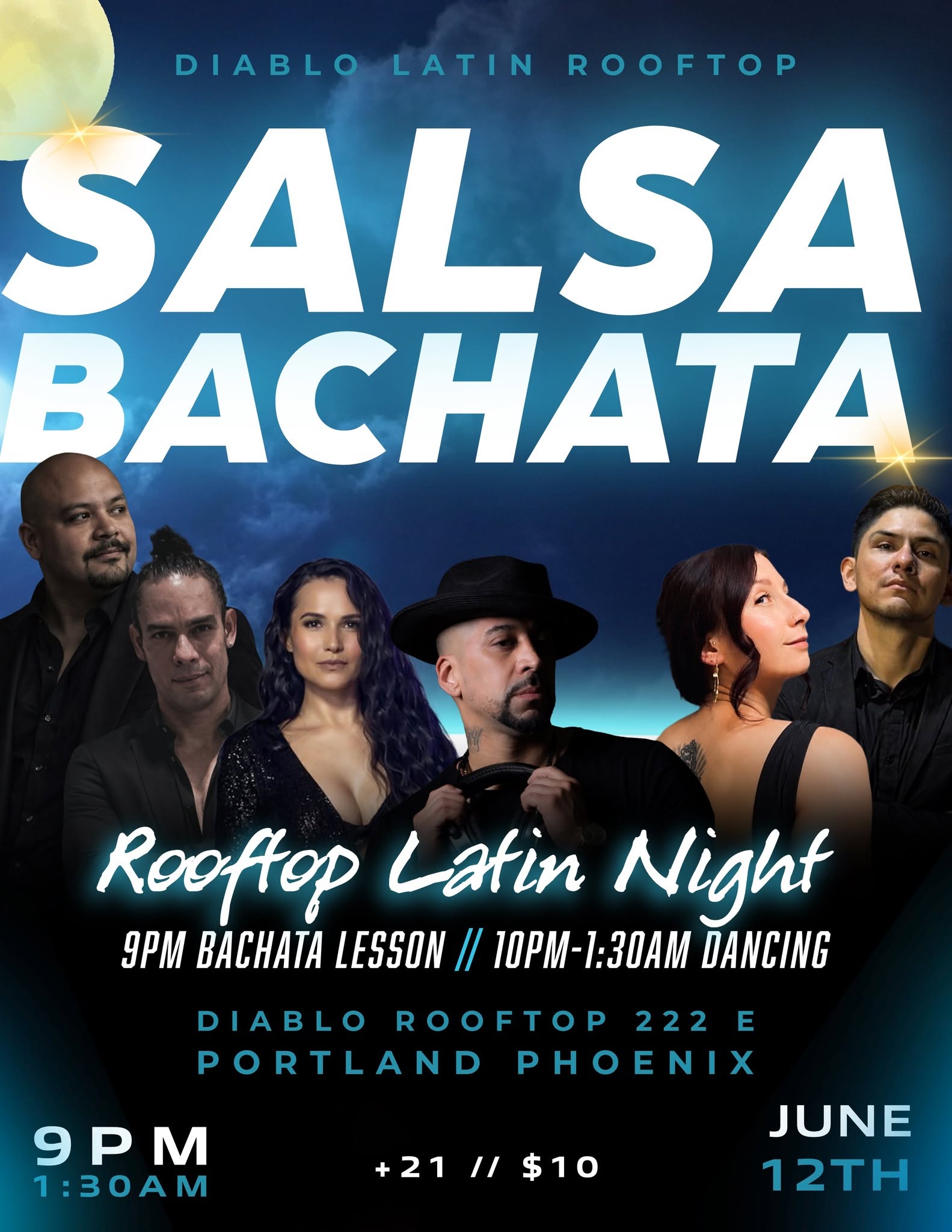 Diablo Latin Rooftop: The Cambria Hotel!