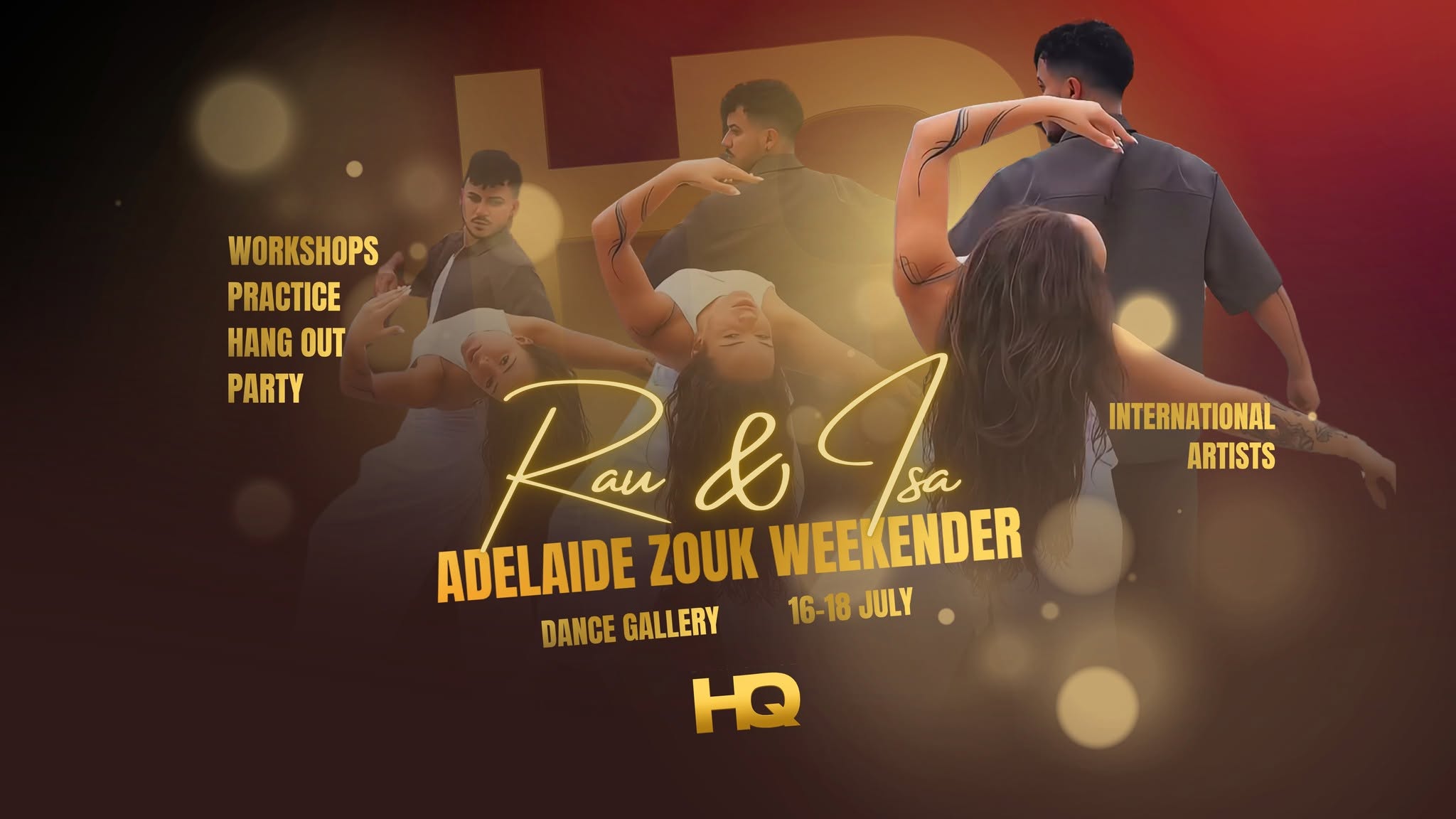 Rau & Isa Adelaide Zouk Weekender