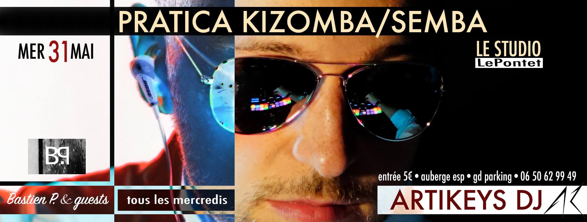 Prática Kizomba - Mix Artikeys Dj - Bastien P. & Guests