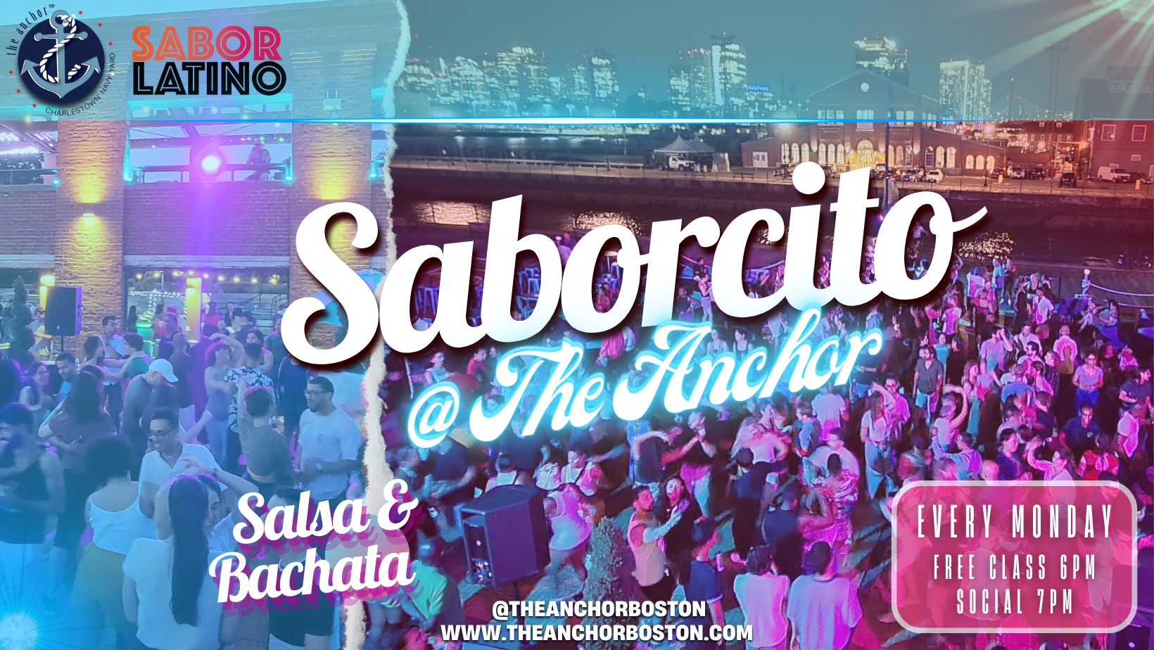 June 9: Saborcito @ The Anchor - Salsa & Bachata Dancing