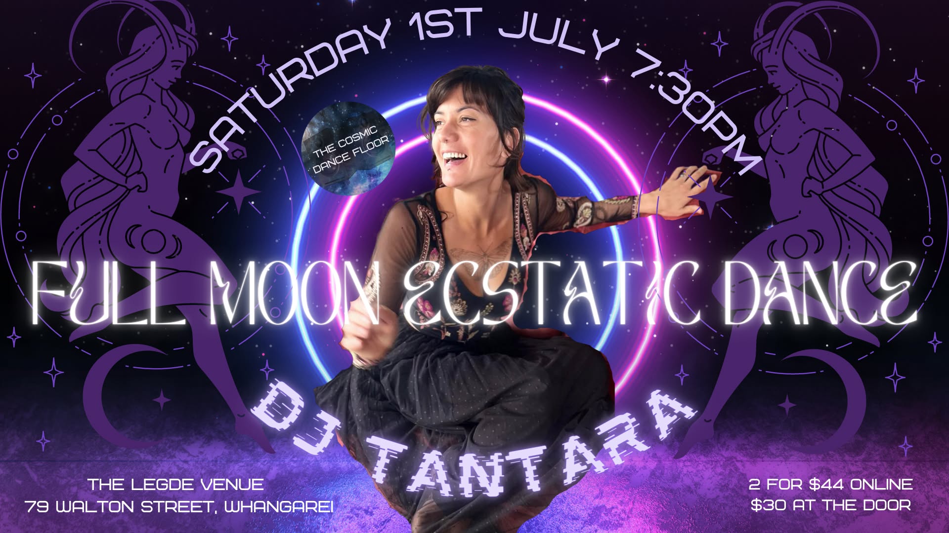 Double Capricorn July Full Moon Ecstatic Dance