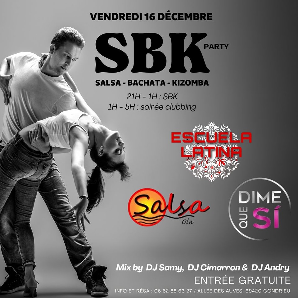 SBK Party 3 DJs 3 Ecoles + Clubbing