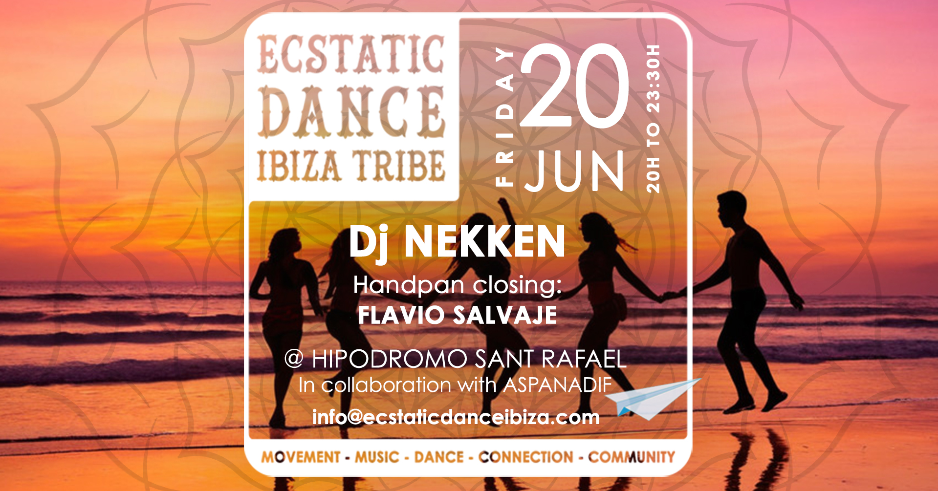 ECSTATIC DANCE IBIZA DJ Nekken & Flavio Salvaje