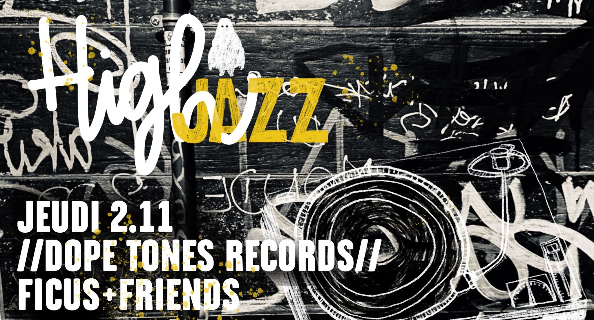 HIGH JAZZ DOPE TONES RECORDS FRED FICUS+FRIENDS