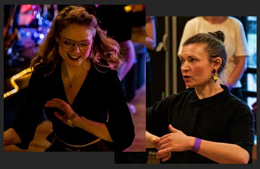 Taster i switchlindy: Switchar i Charleston med inspiration från Balboa + SAW - Swing After Work