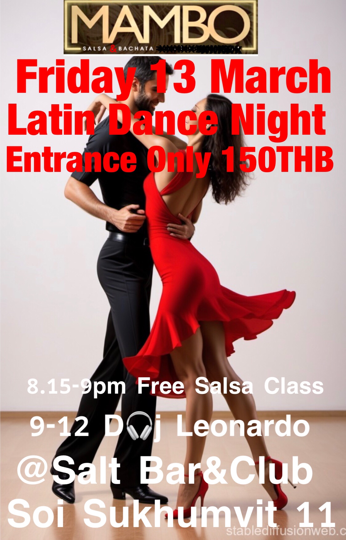 MAMBO -The Latin Dance Night