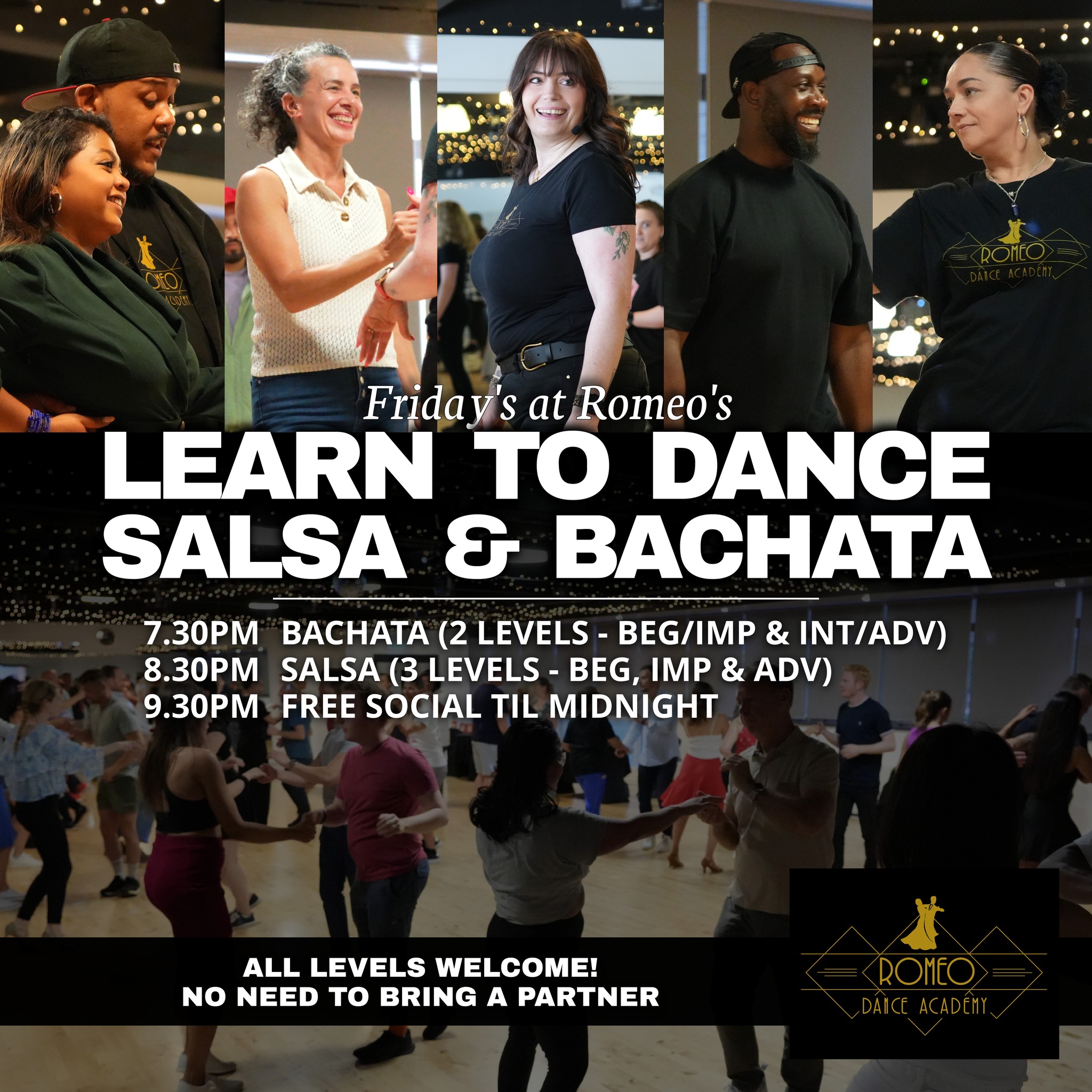 Salsa & Bachata Classes - Every Friday!