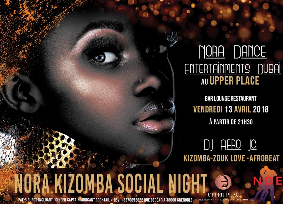 Nora Kizomba Social Night au Upper Place Grenoble