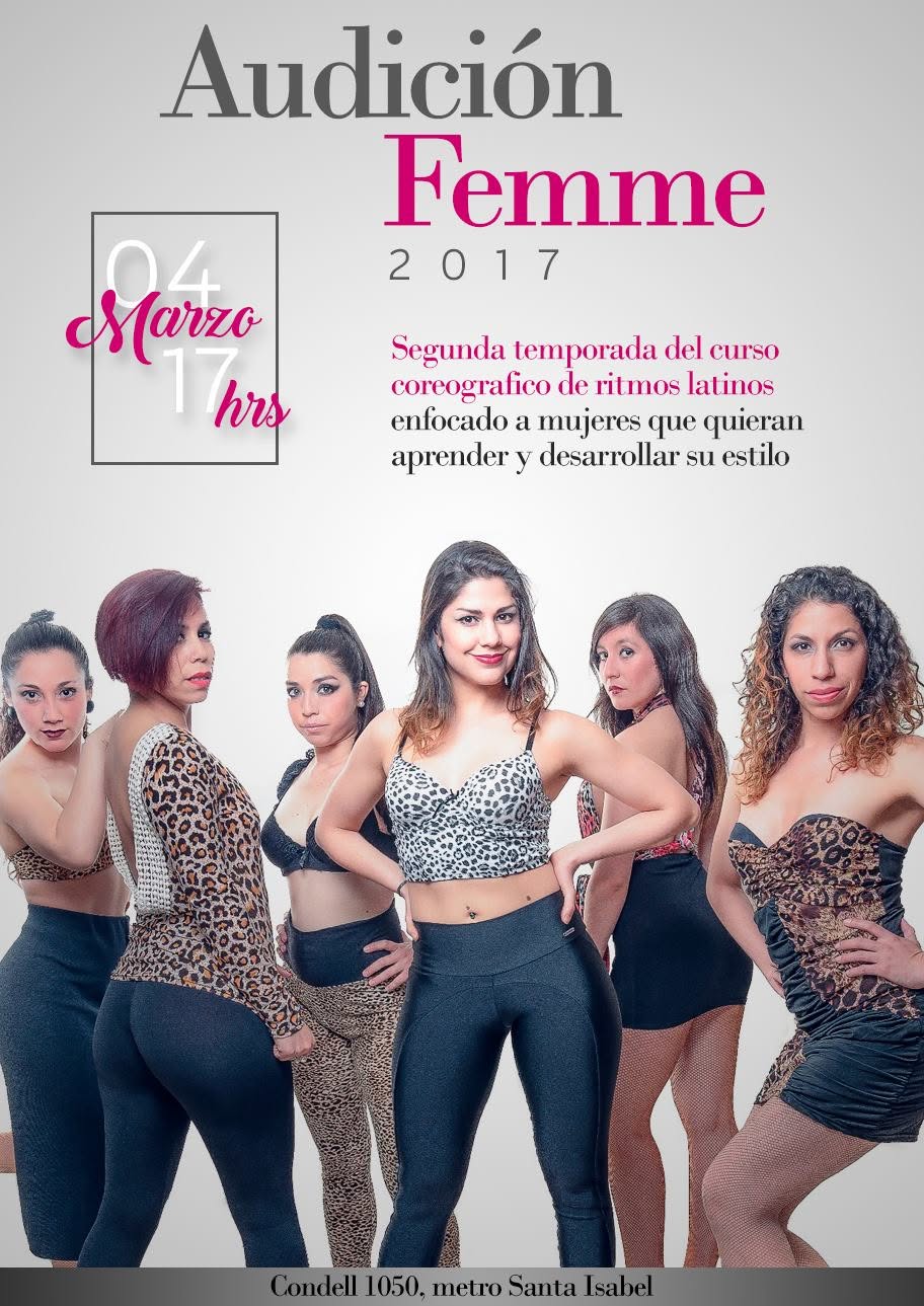 Audición curso coreográfico Femme