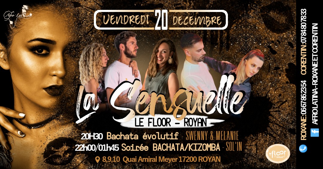 LA SENSUELLE au Floor à ROYAN Vendredi 20 Décembre