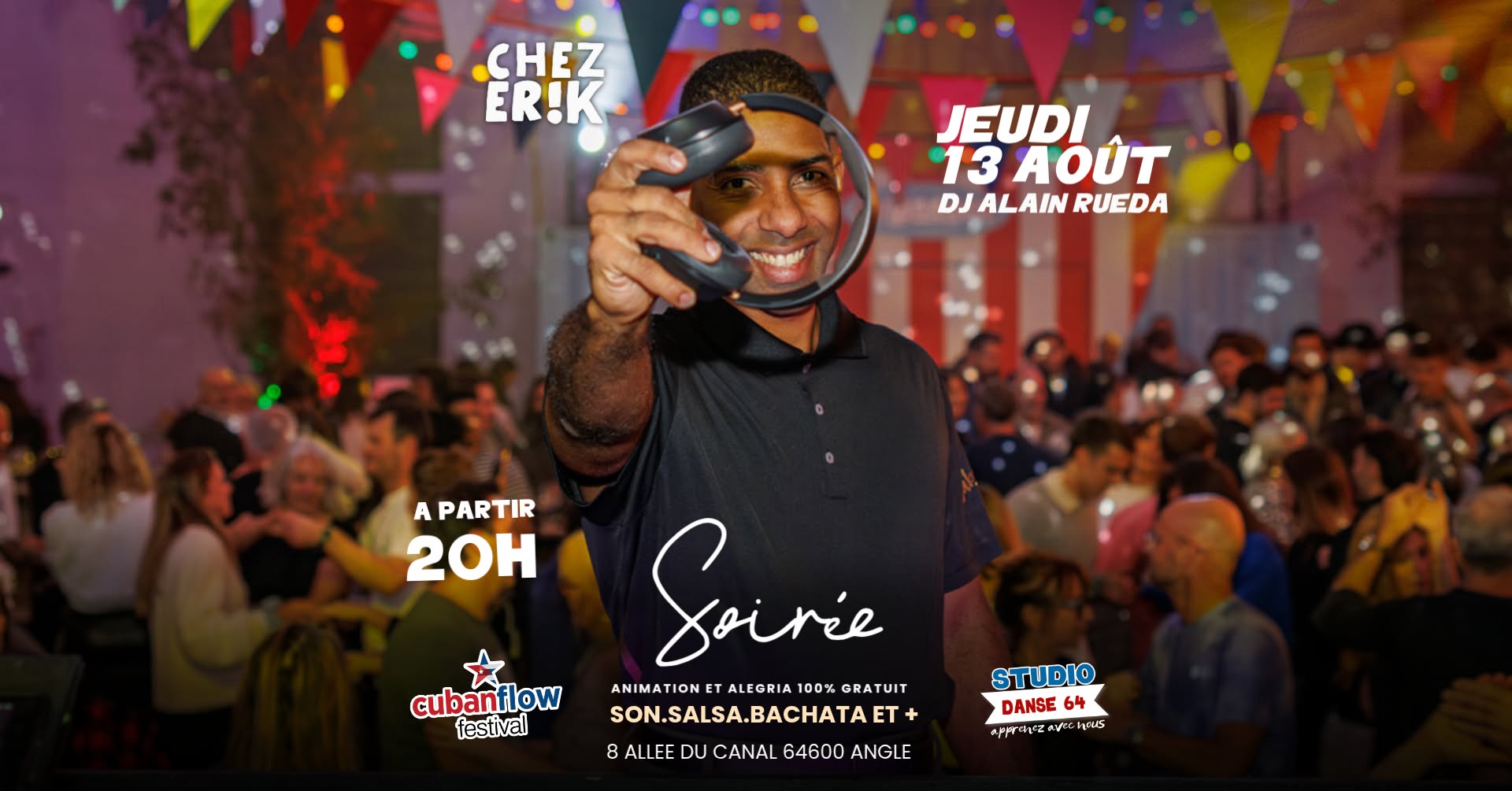 SOIRÉE BAILA À CHEZ ERIK
