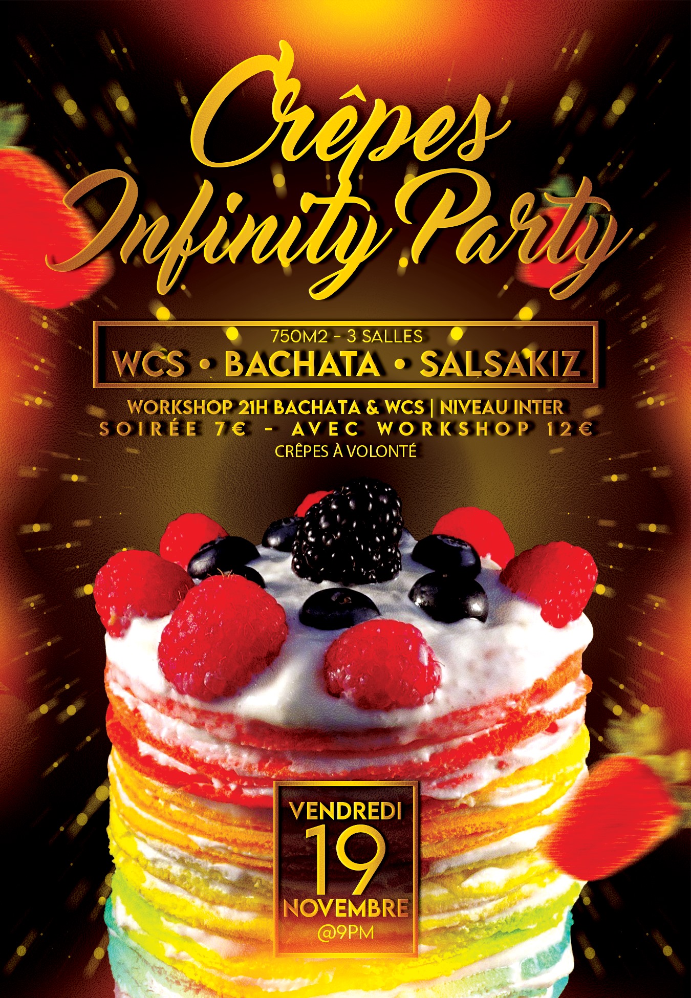 Crêpes Infinity Party