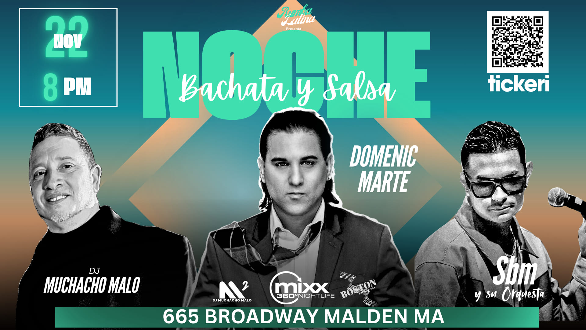 NOCHE DE BACHATA Y SALSA