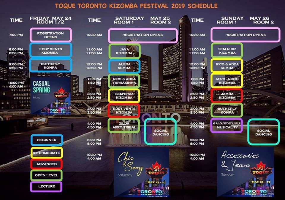Toque Toronto Kizomba Festival