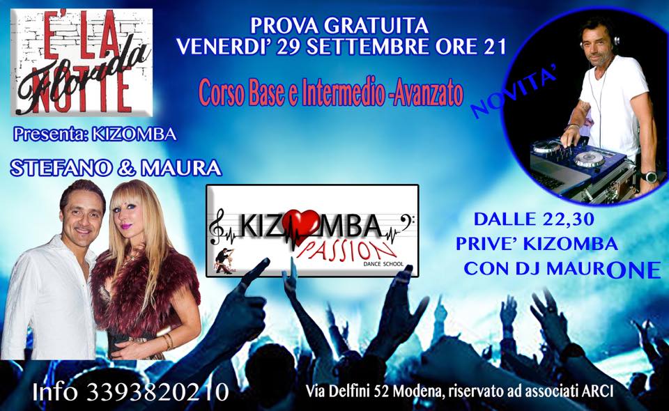 Inaugurazione Florida Pista Kiz con Dj MaurONE