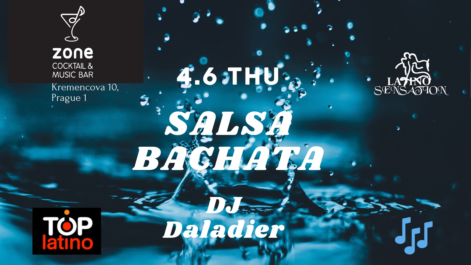 Salsa Bachata party 4.6 Thu Dj Daladier