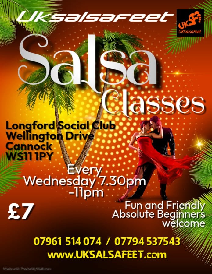 Cannock Salsa & Bachata Classes