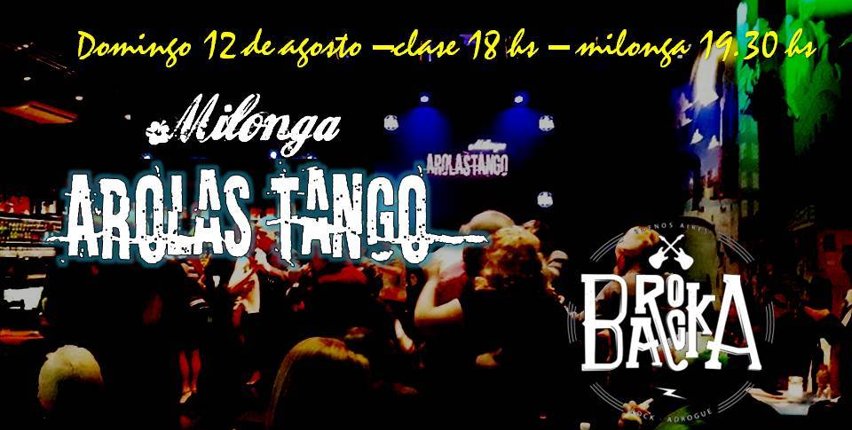 Domingo de milonga Arolas Tango en Adrogué