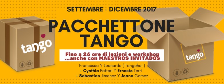 CORSI TANGO ARGENTINO con Francesca y Leonardo