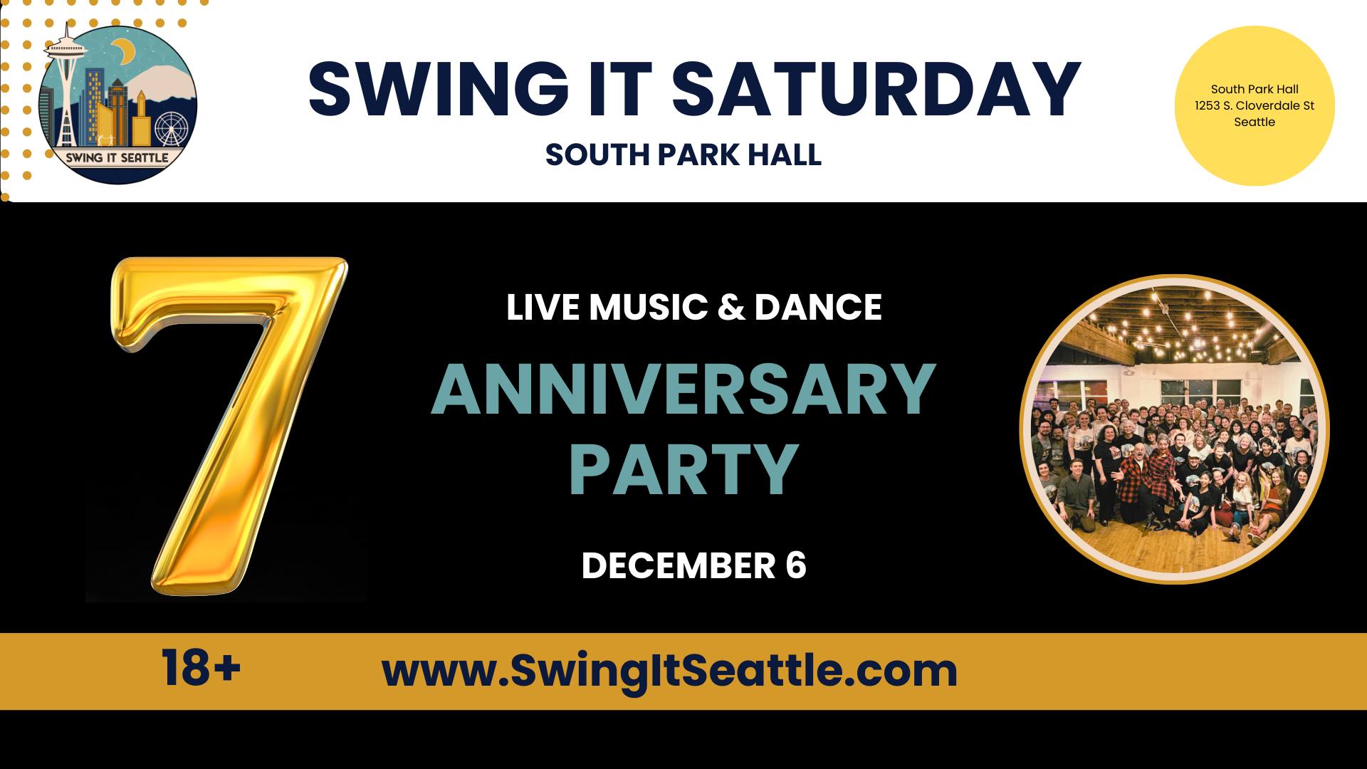 Swing It Seattle Anniversary Party