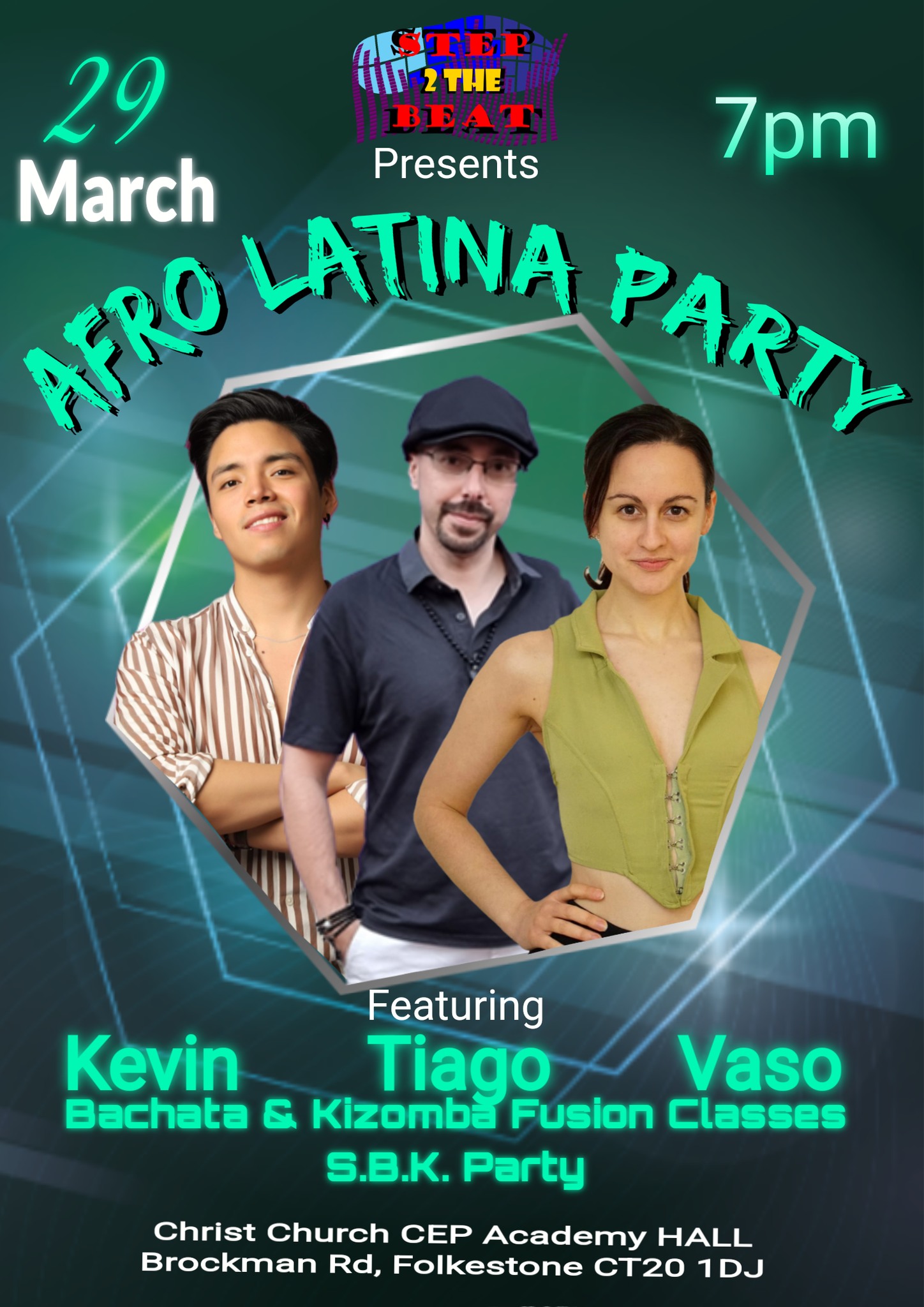 Afro Latina Party - March with special guest teachers Kevin and Vaso