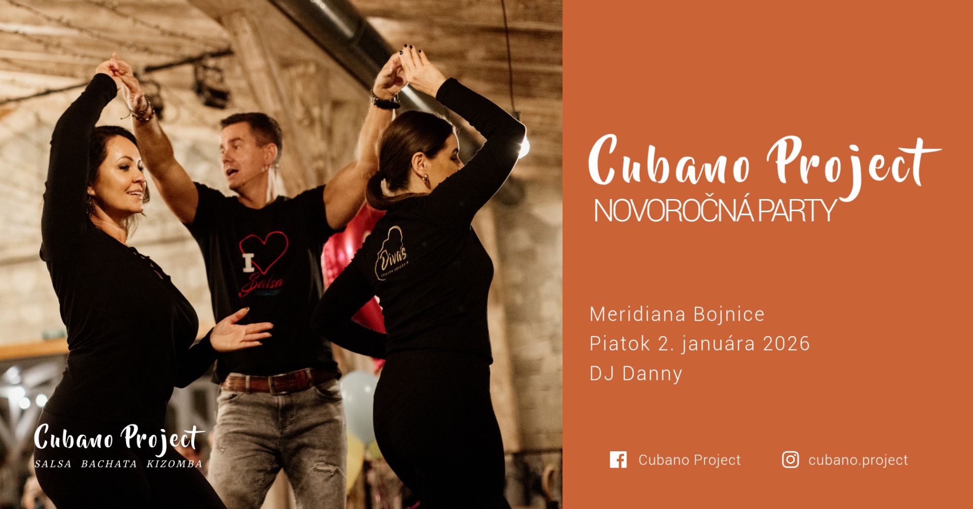 Novoročná Cubano Project Párty ✨