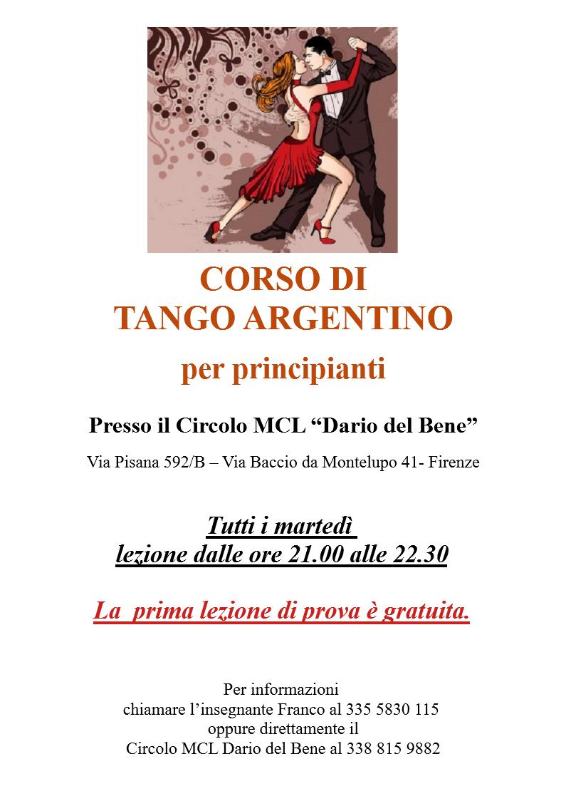 Corso di Tango Livello Principianti