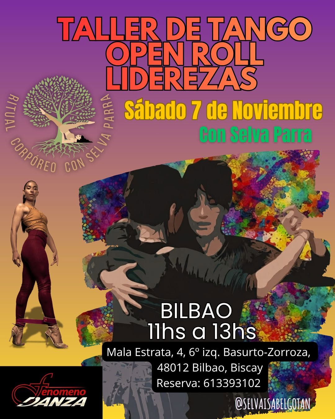 TALLER DE TANGO OPEN ROLL BILBAO