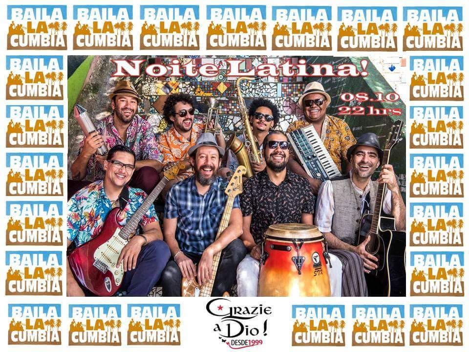 Noite Latina Grazie com Banda Camarada Ernesto - Dj Scott