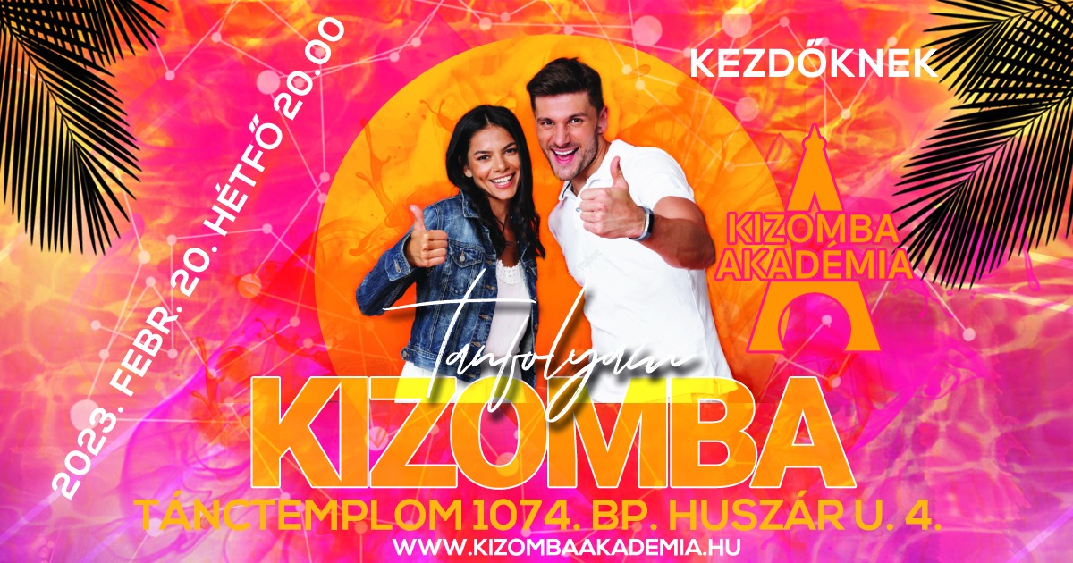 Kezdő Kizomba Tanfolyam februárban