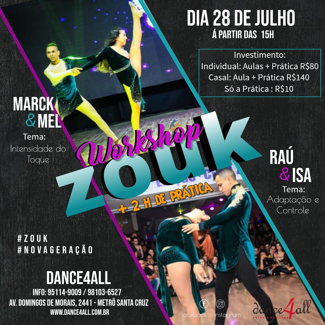 Workshop de Zouk - R&I e M&M