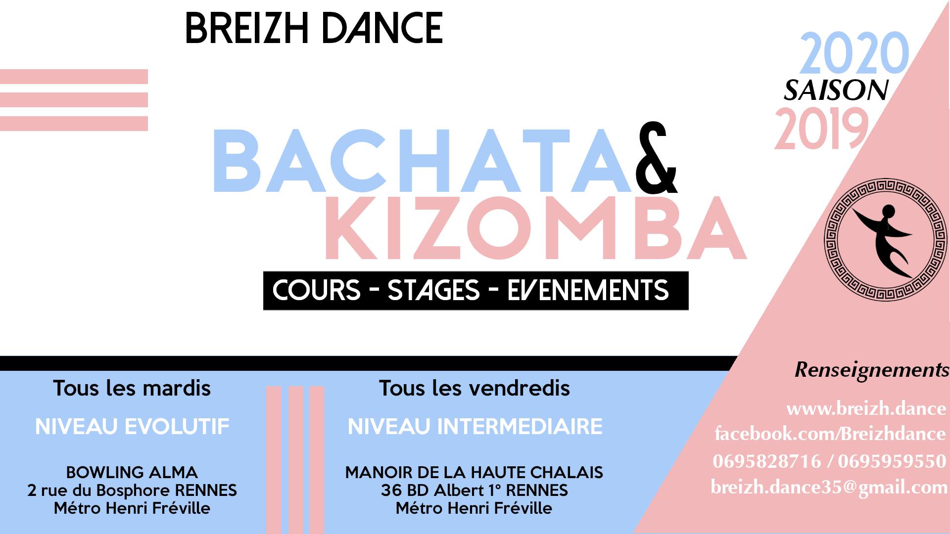 Cours de kizomba & Bachata
