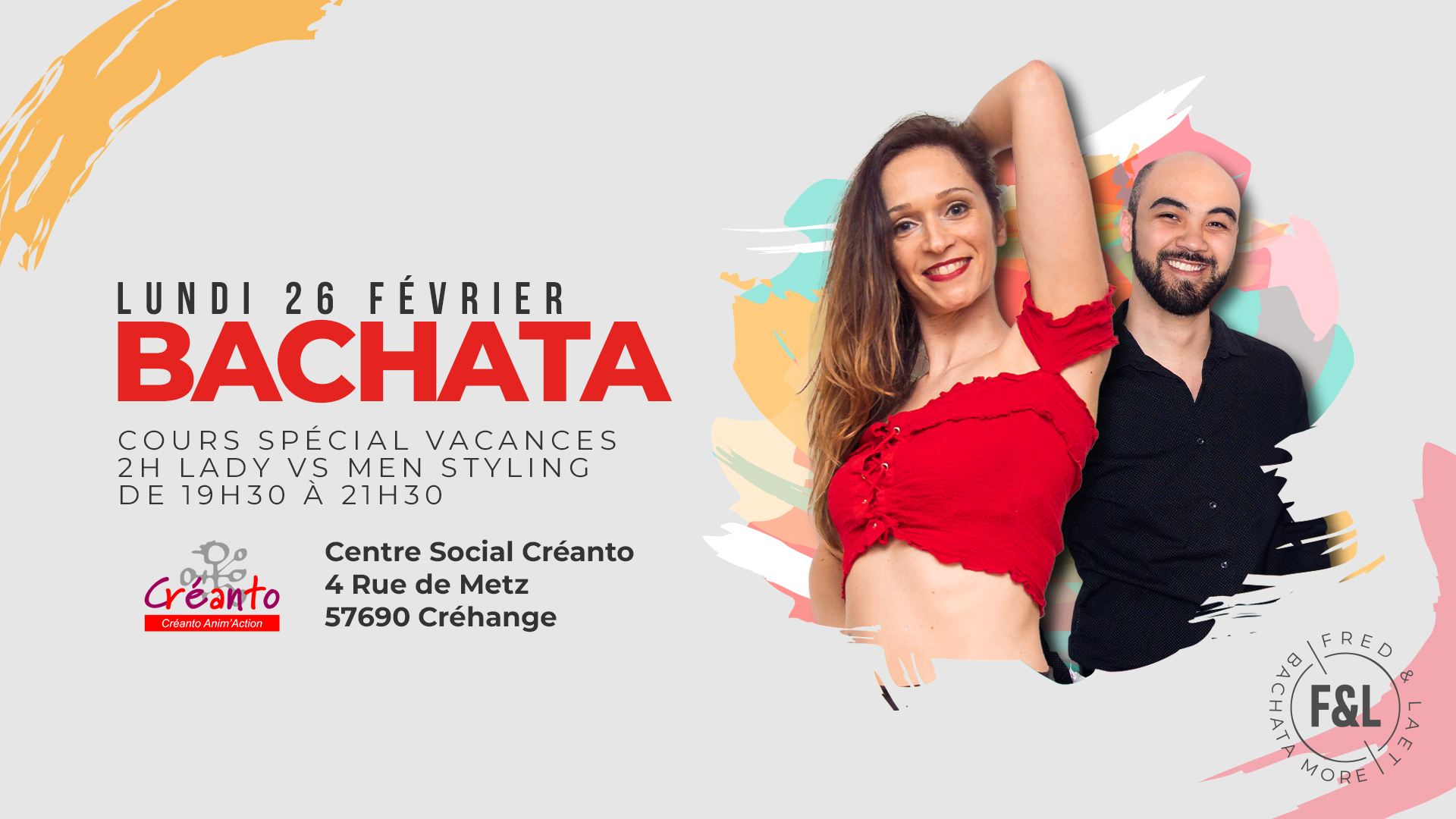 Bachata : Lady vs Men Styling -- cours intensif