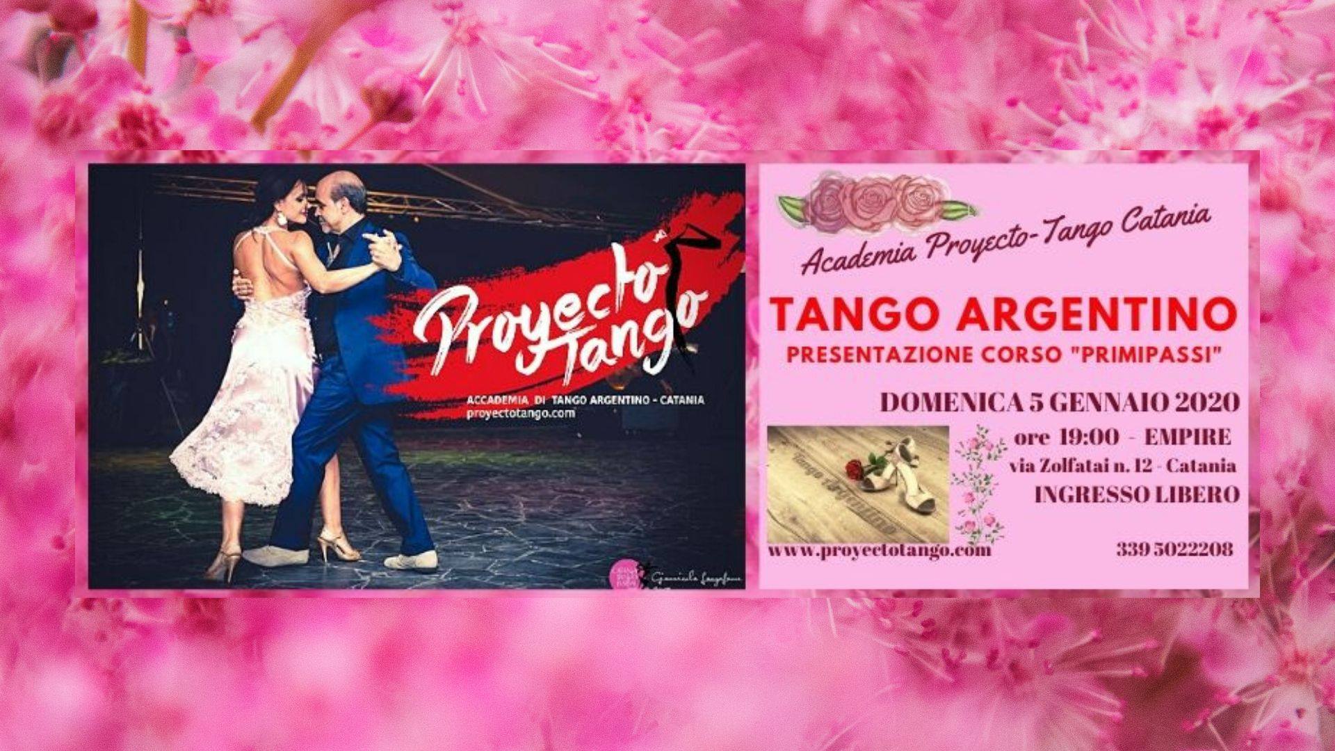 Tango "PrimiPassi" - Domenica 5 Gennaio - Ingresso Libero