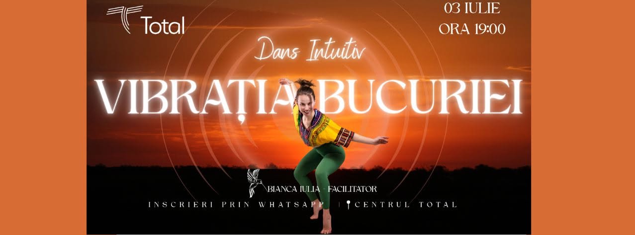 VIBRATIA BUCURIEI 🌞 Sesiune de Dans INTUITIV (terapeutic)