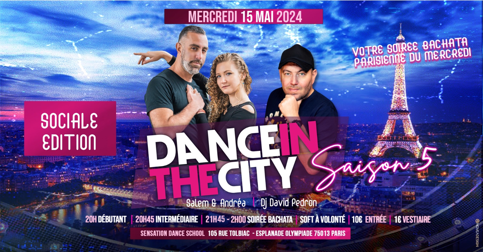 DITC - Votre soirée bachata parisienne du mercredi