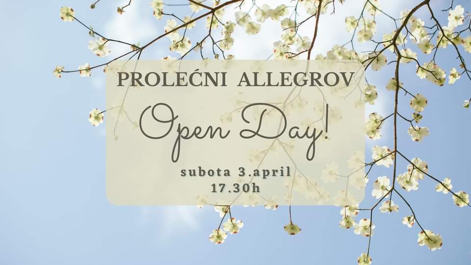 °☆Prolećni Allegrov Open Day☆°
