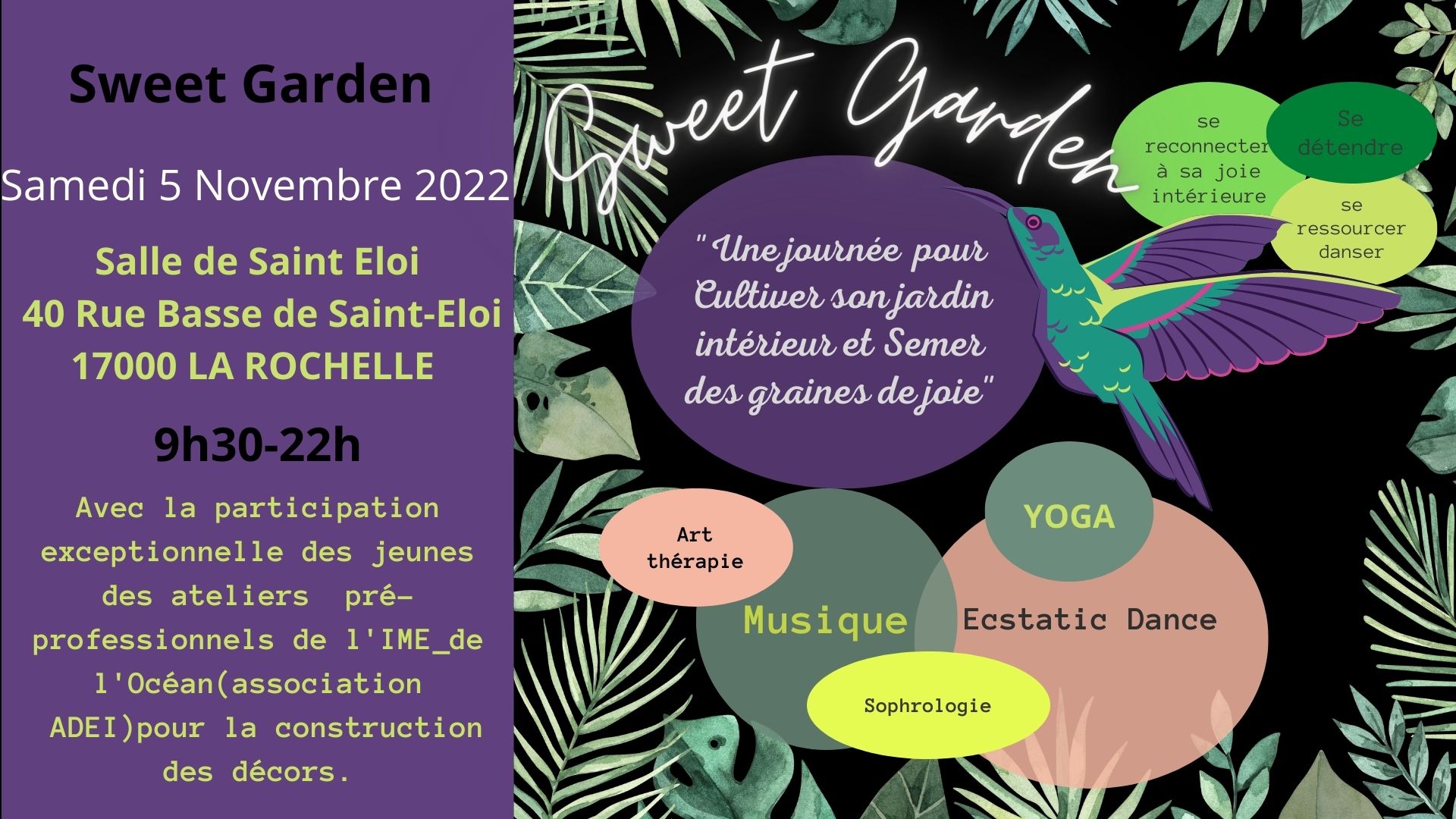 Sweet Garden Semer des graines de joie