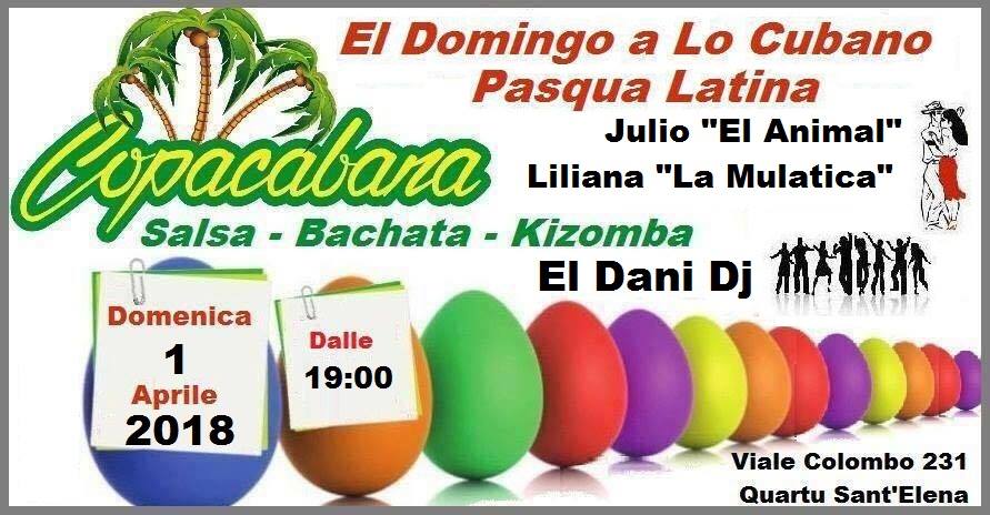 Domenica di Pasqua al Copacabana.