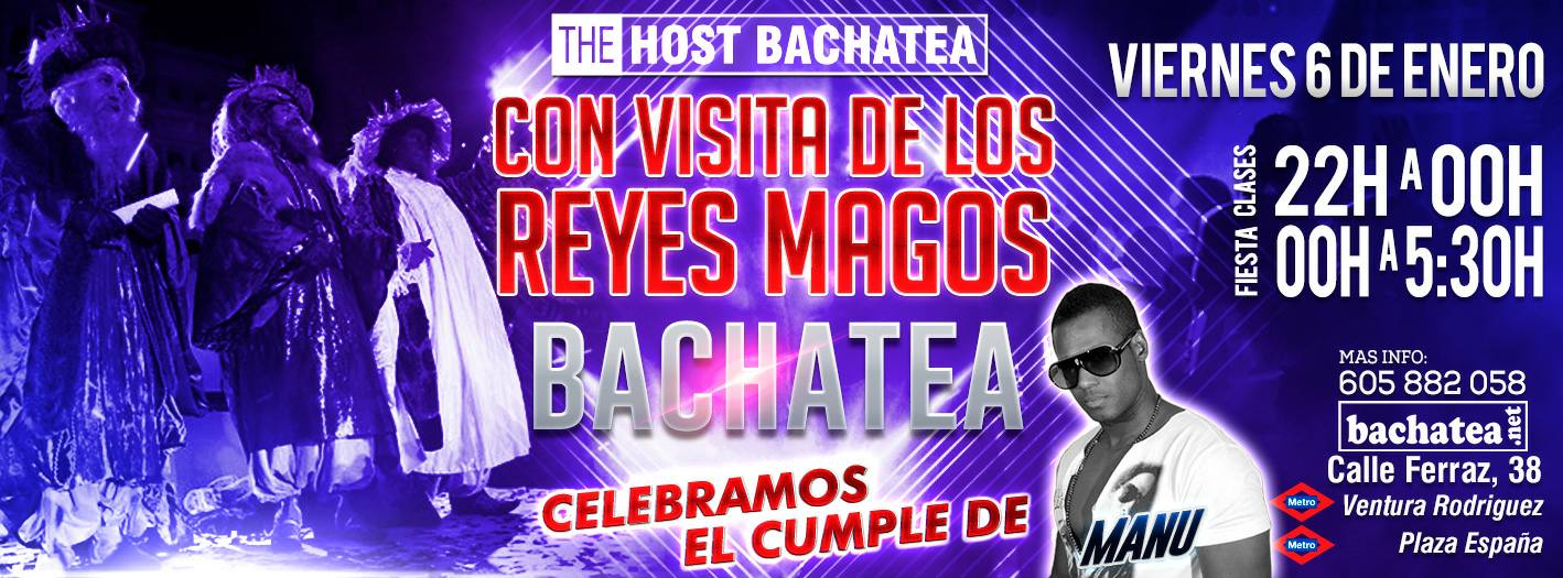 Viernes 06 01 Bachatea The Host