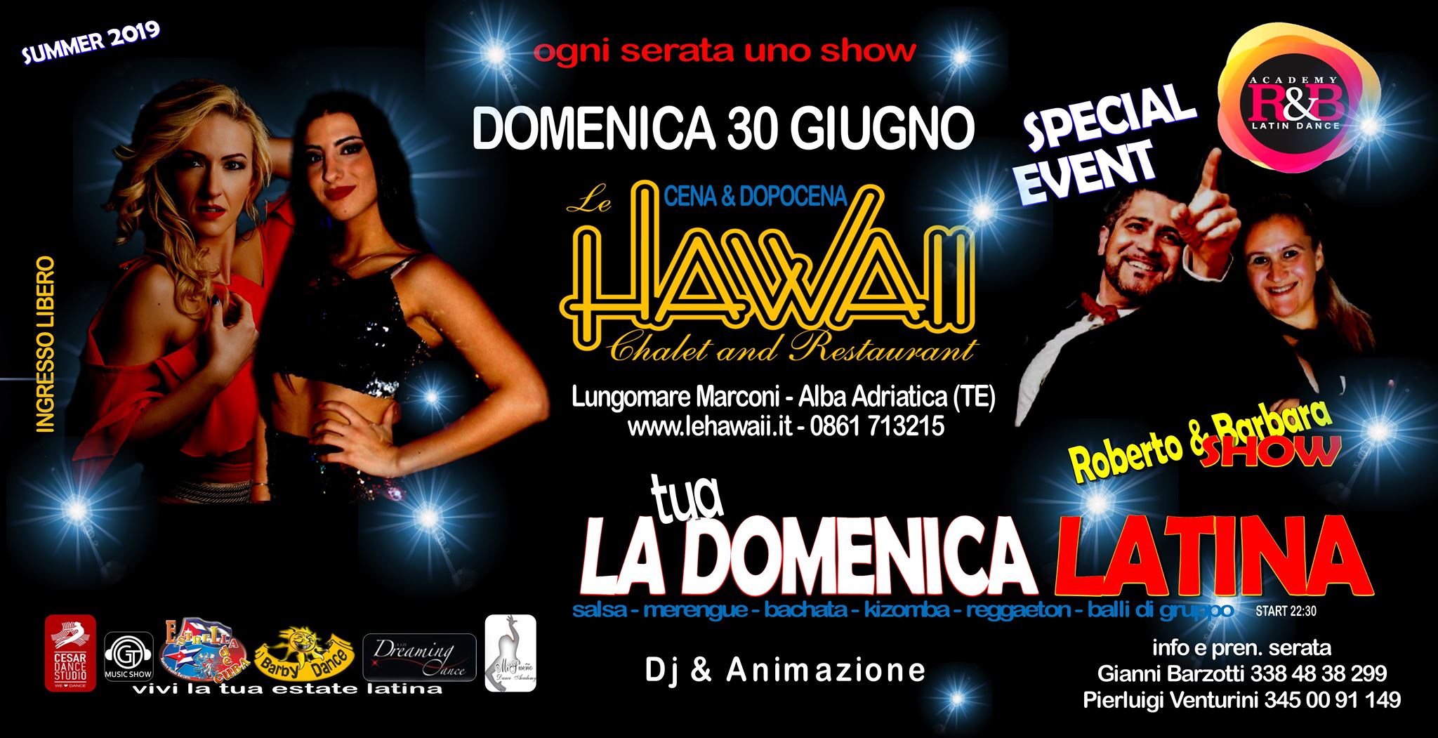 30 Giu - La Tua Domenica Latina - Le Hawaii