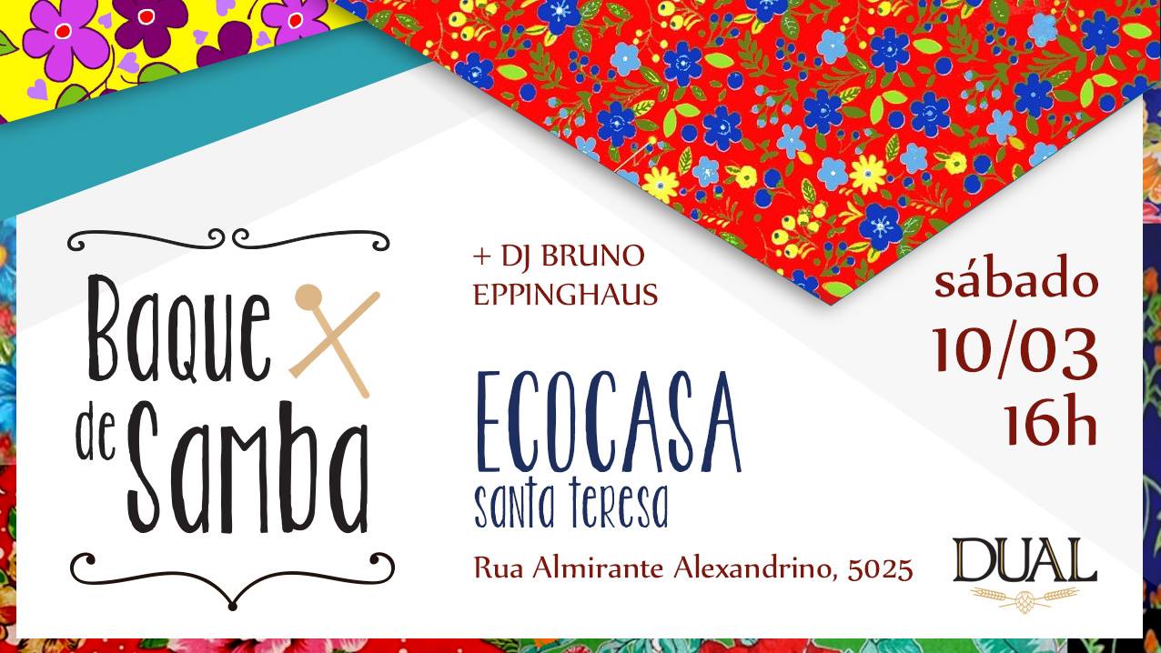 Baque de Samba na Ecocasa