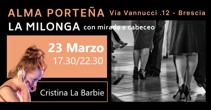 La milonga con mirada e cabeceo